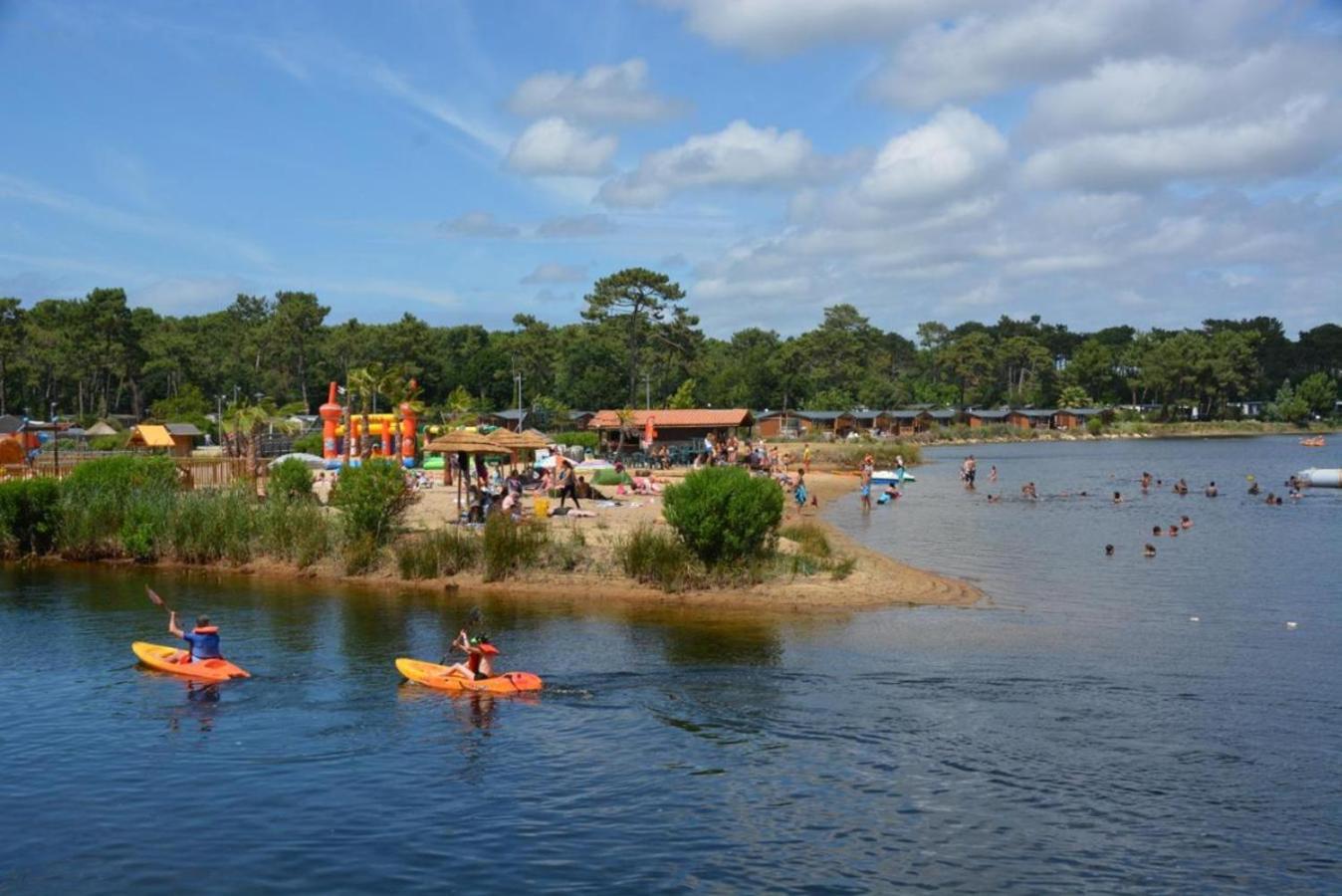 Lège-Cap-Ferret Mobil Home Tout Confort Camping Les Viviers Cap Ferret מראה חיצוני תמונה