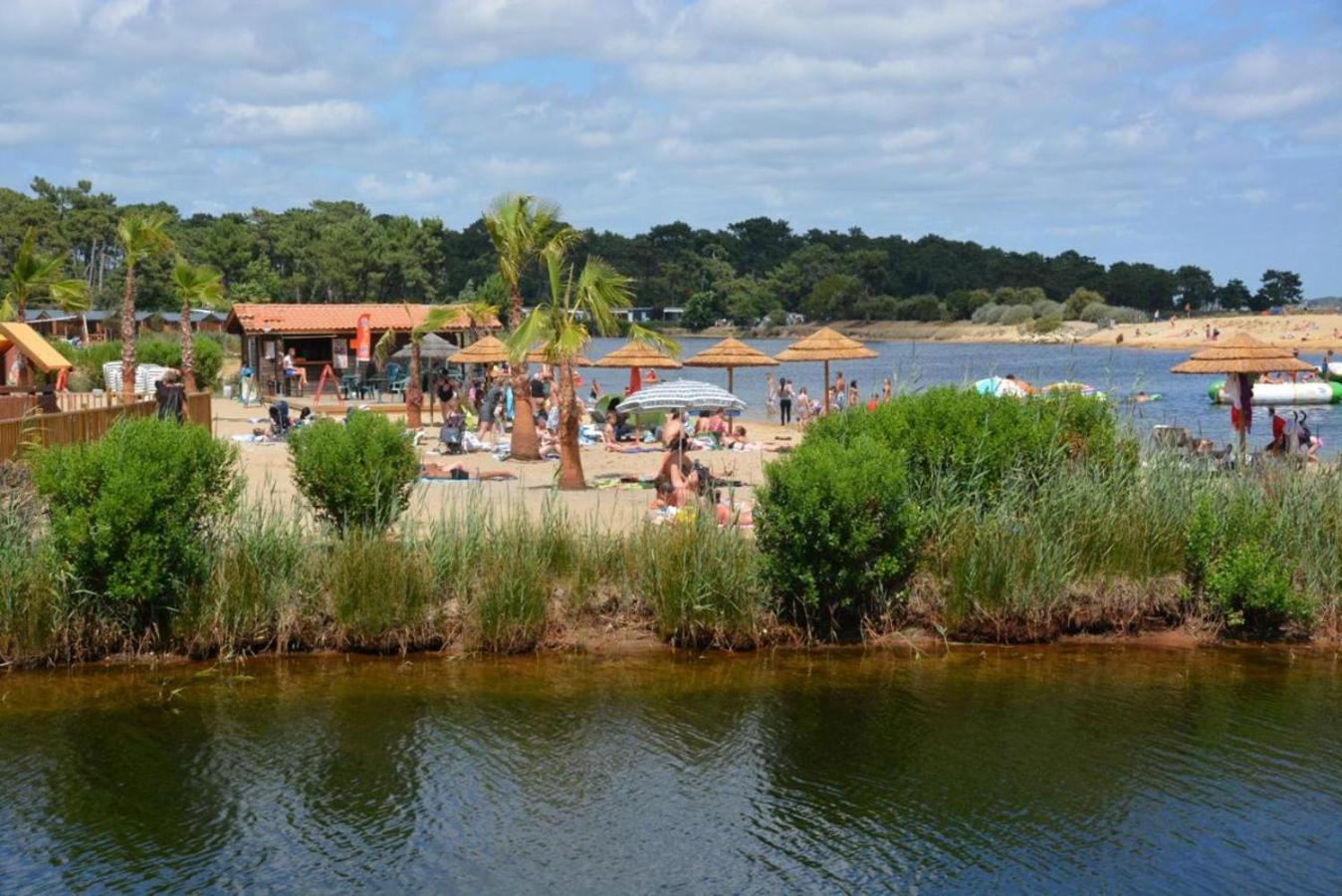 Lège-Cap-Ferret Mobil Home Tout Confort Camping Les Viviers Cap Ferret מראה חיצוני תמונה