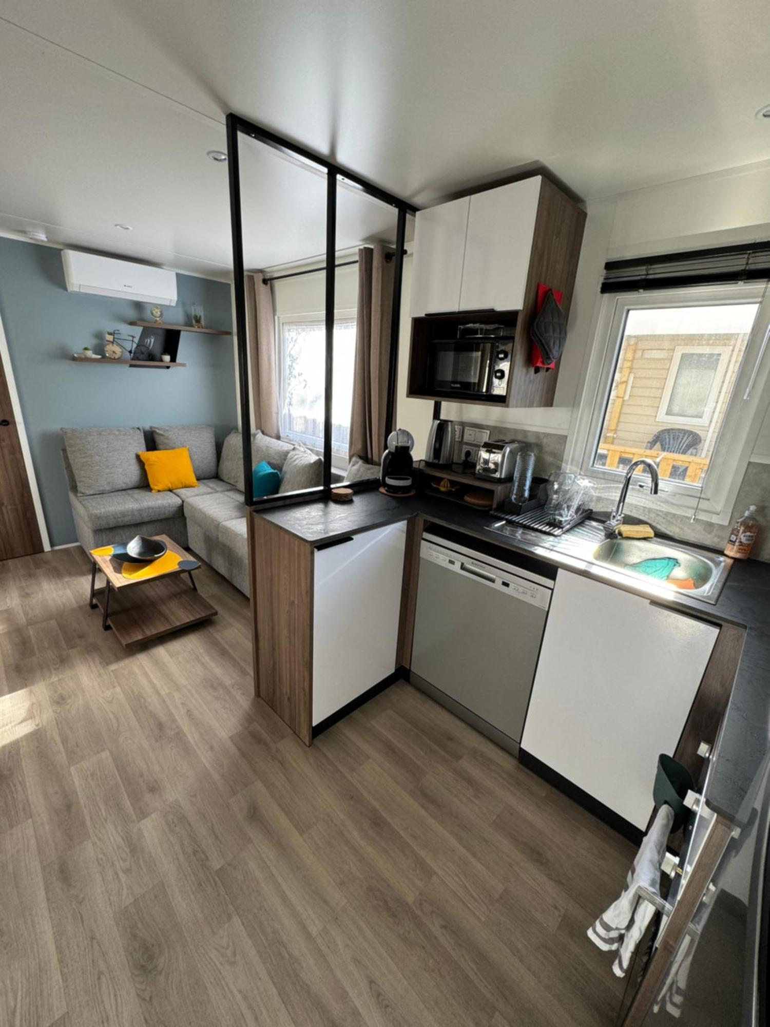Lège-Cap-Ferret Mobil Home Tout Confort Camping Les Viviers Cap Ferret מראה חיצוני תמונה