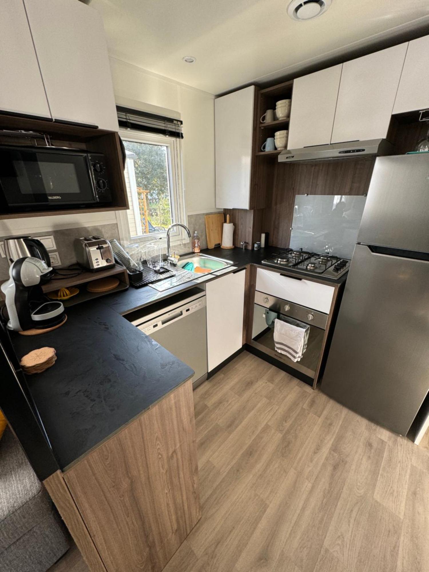 Lège-Cap-Ferret Mobil Home Tout Confort Camping Les Viviers Cap Ferret מראה חיצוני תמונה