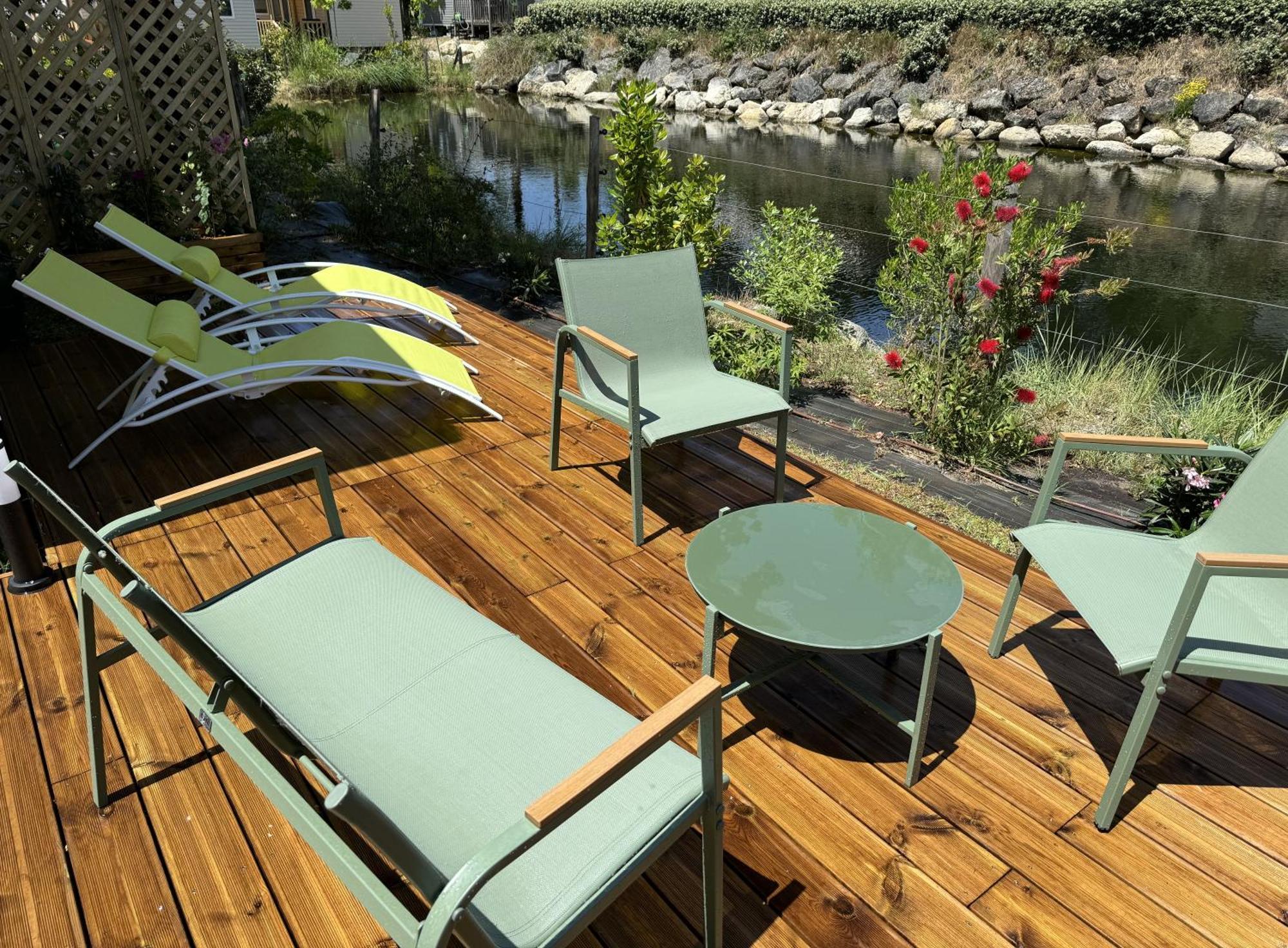 Lège-Cap-Ferret Mobil Home Tout Confort Camping Les Viviers Cap Ferret מראה חיצוני תמונה